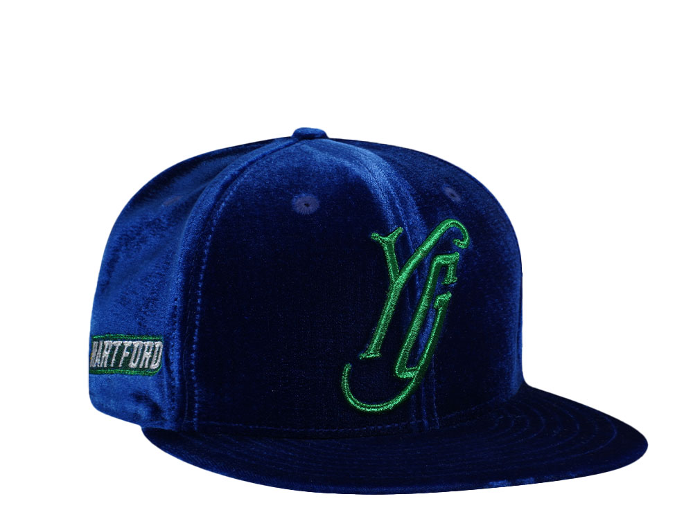 New Era Hartford Yard Goats Blue Velvet Edition 59Fifty Fitted Hat