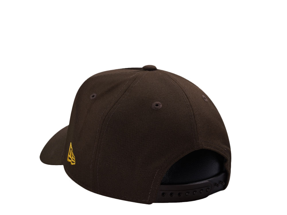 New Era San Diego Padres 20th Anniversary Wallnut Prime Edition 9Forty A Frame Snapback Hat