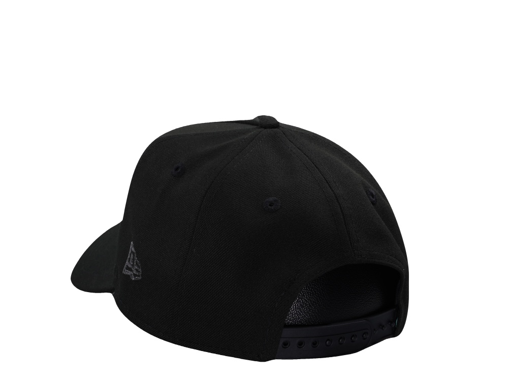 New Era Anaheim Ducks 10th Anniversary Blackout Prime Edition 9Forty A Frame Snapback Hat