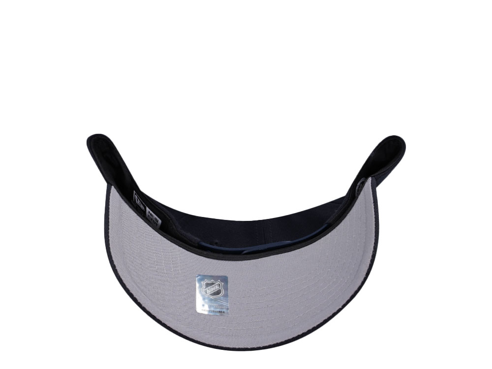 New Era Seattle Kraken Black Classic 9Forty A Frame Snapback Hat