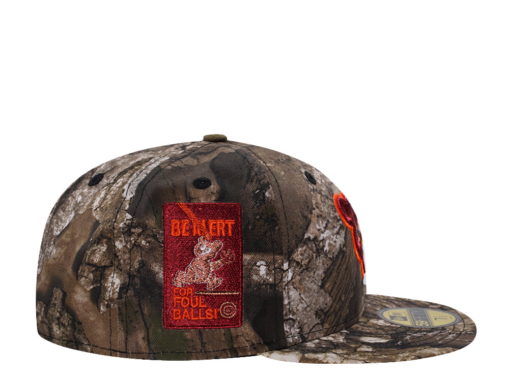 New Era Chicago Cubs Stay Alert Realtree APX Prime Edition 59Fifty Fitted Hat