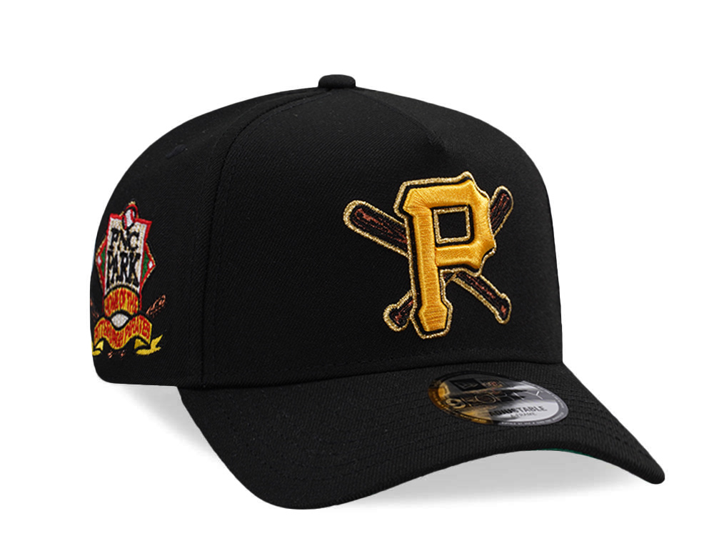 New Era Pittsburgh Pirates PNC Park Black Prime Edition 9Forty A Frame Snapback Hat