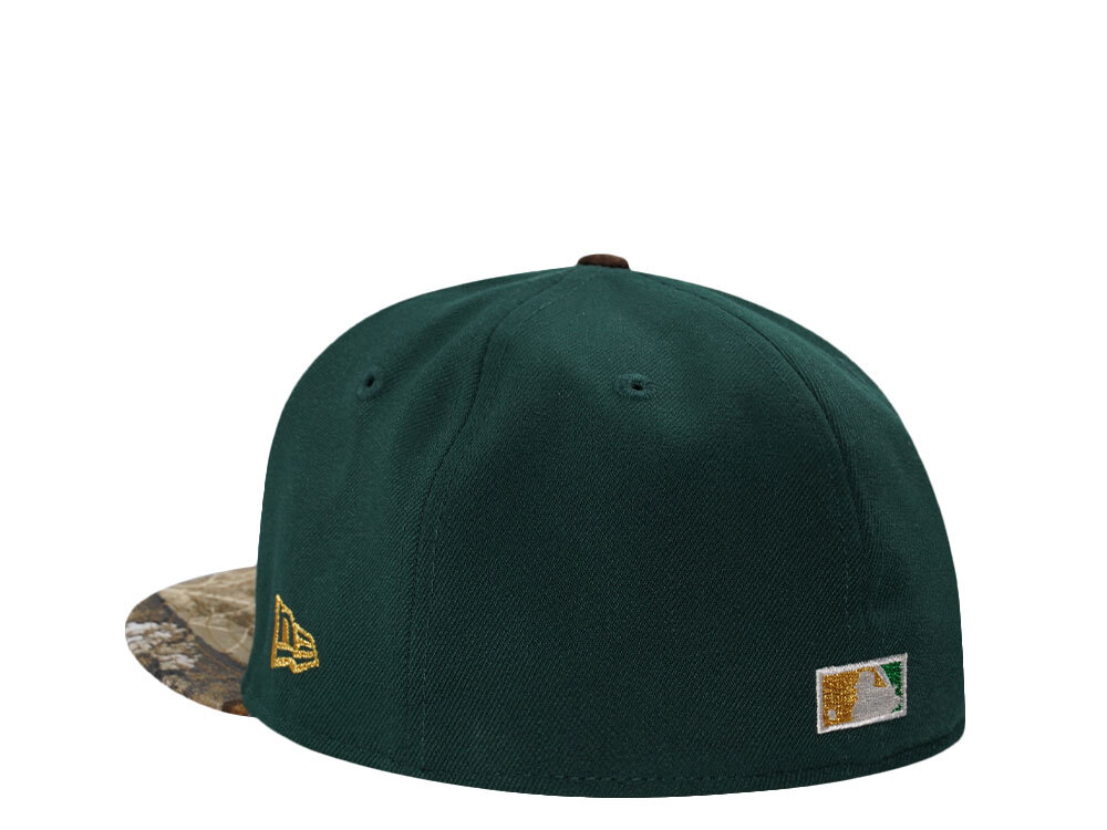 New Era New York Yankees Bronx Bombers Script Green Two Tone Edition 59Fifty Fitted Hat
