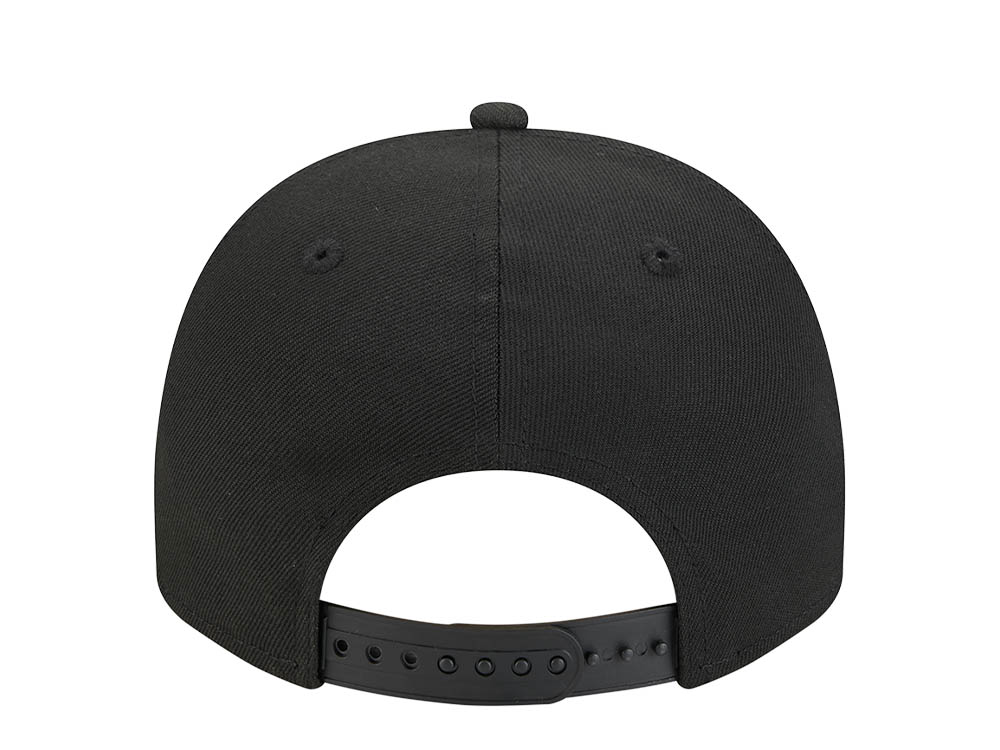 New Era Las Vegas Raiders Super Bowl XVIII Black Edition 9Fifty A Frame Snapback Hat