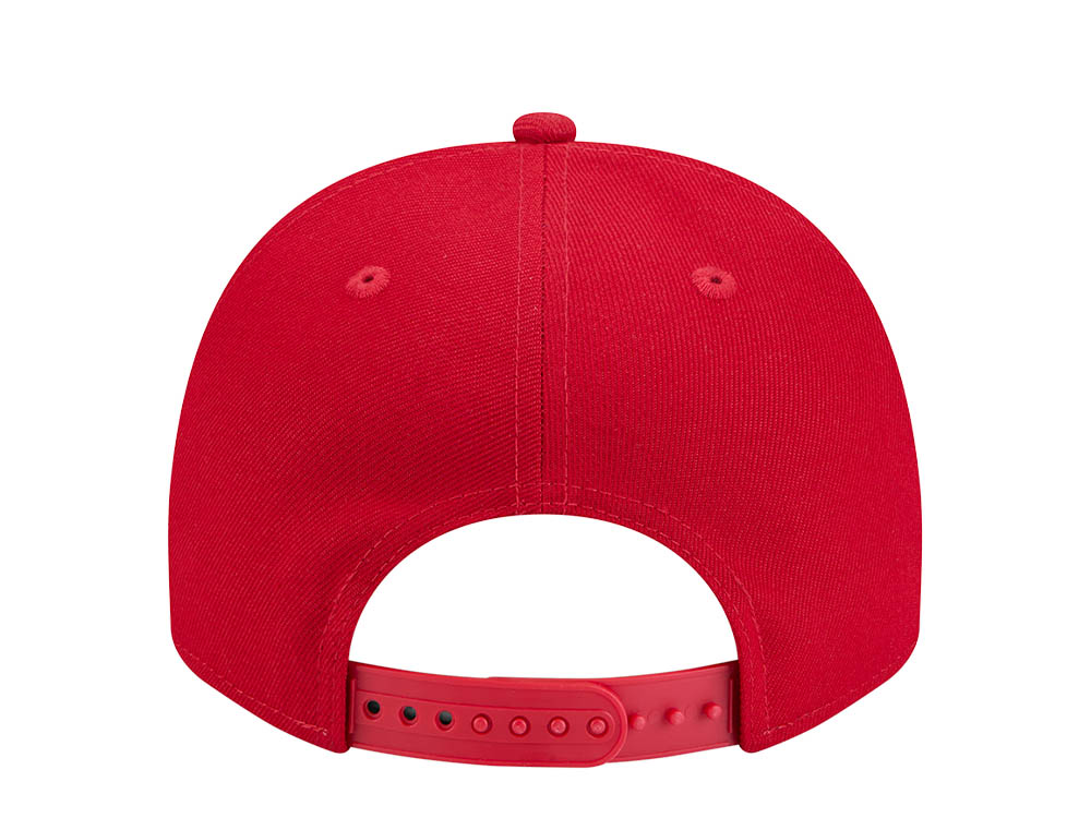 New Era San Francisco 49ers Super Bowl XXIV Red 9Fifty A Frame Snapback Hat