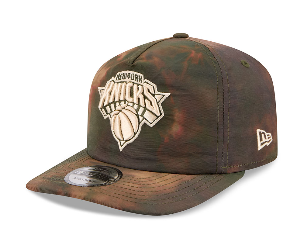 New Era X Three Looms New York Knicks Nylon Wash Dye Edition 19Twenty Strapback Hat