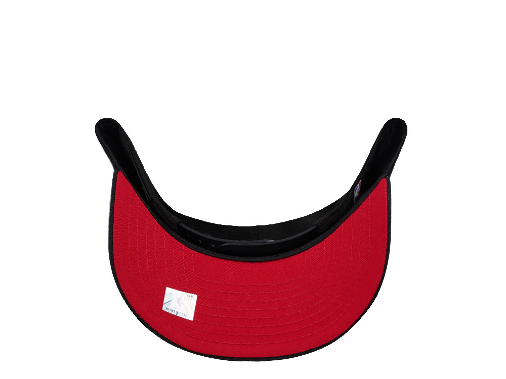 New Era Chicago Bulls Black and Red Edition 9Fifty A Frame Snapback Hat