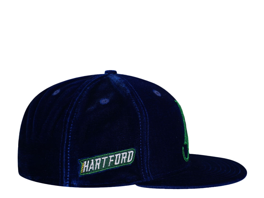 New Era Hartford Yard Goats Blue Velvet Edition 59Fifty Fitted Hat