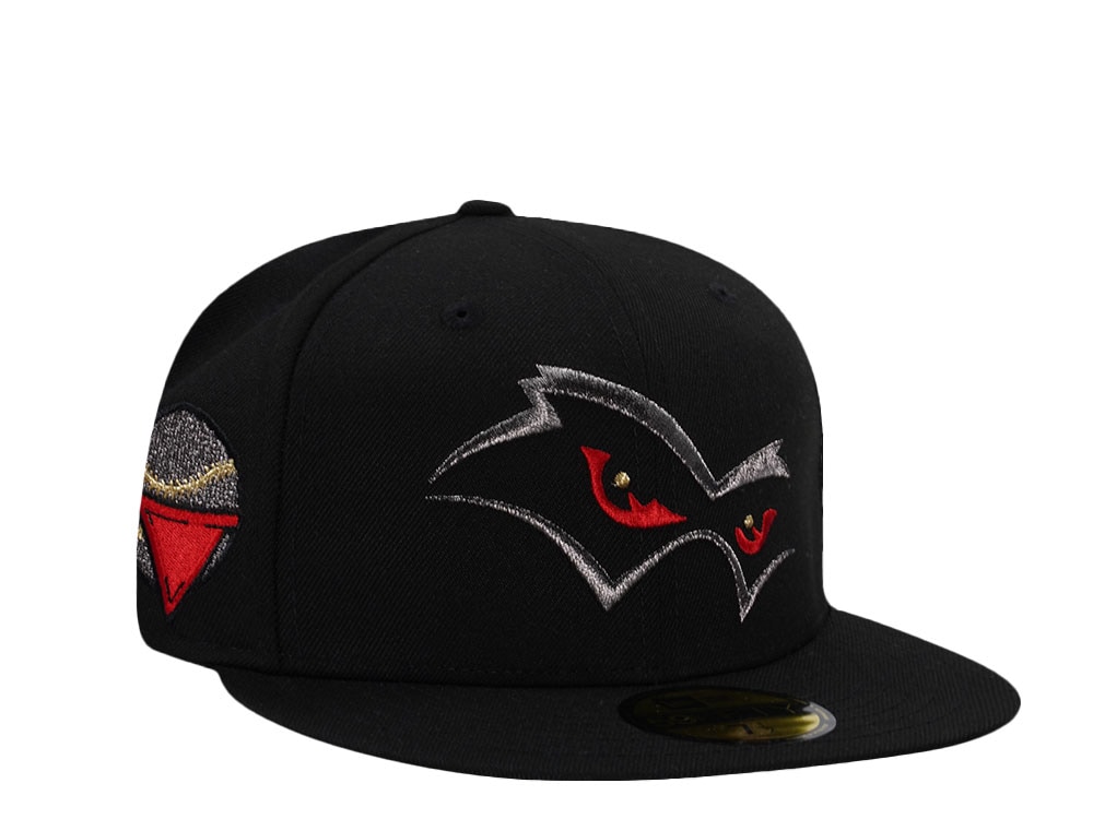 New Era Quad City River Bandits Black Prime Edition 59Fifty Fitted Cap