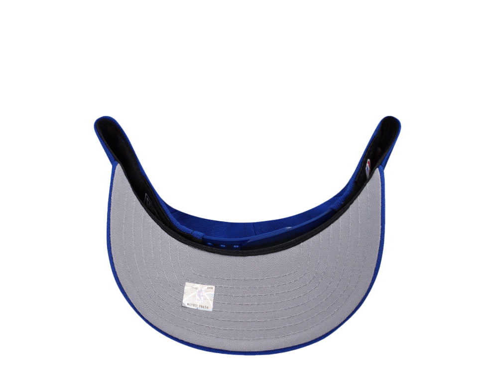 New Era New York Knicks Metallic Royal Edition 9Fifty A Frame Snapback Hat