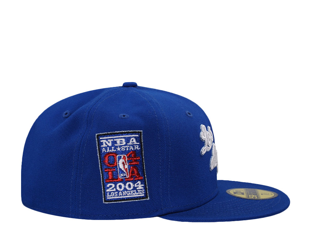 New Era Los Angeles Lakers All Star Game 2004 Royal Blue Prime Edition 59Fifty Fitted Hat