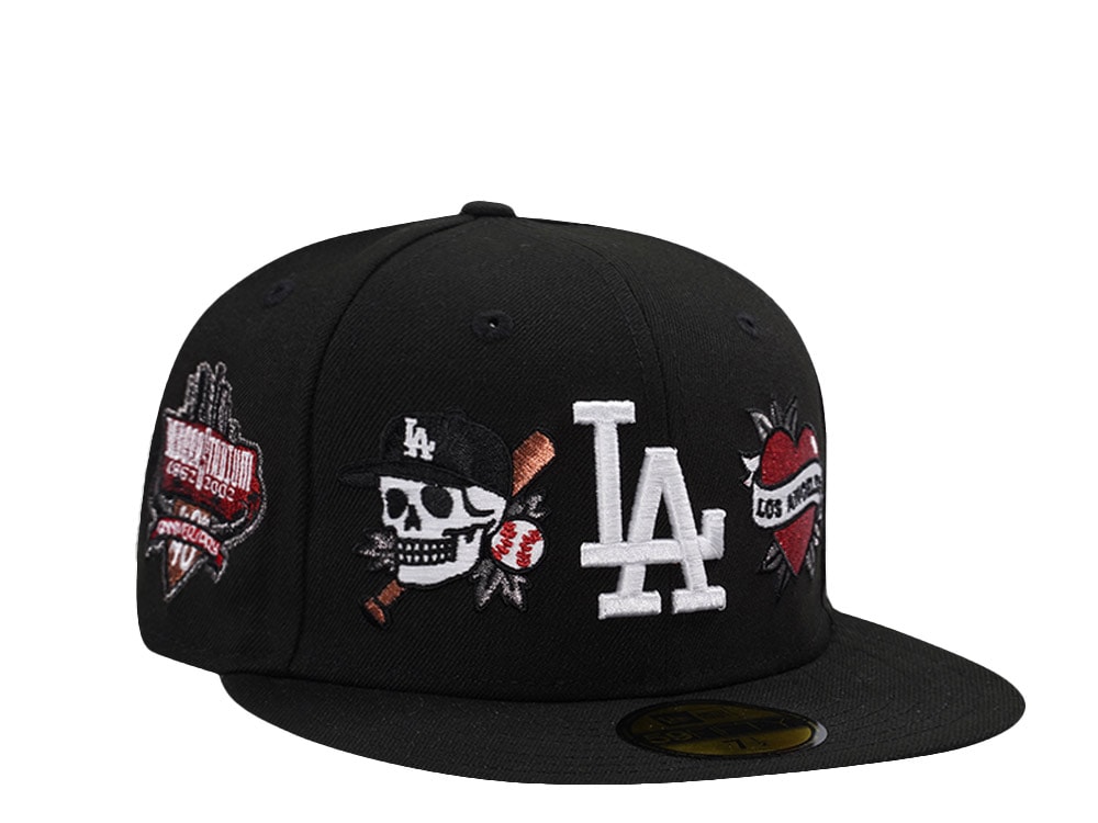 New Era Los Angeles Dodgers 40th Anniversary Tattoo Black Prime Edition 59Fifty Fitted Hat