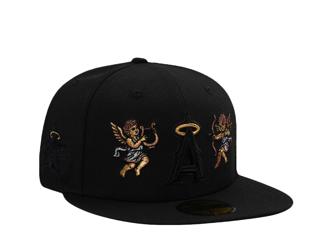 New Era Anaheim Angels All Star Game 2010 Cupid Black Prime Edition 59Fifty Fitted Hat