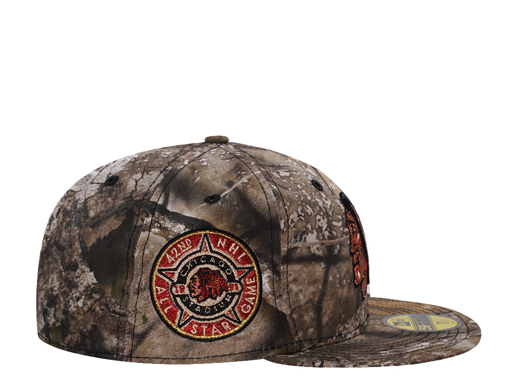 New Era Chicago Blackhawks All Star Game Realtreee APX Prime Edition 59Fifty Fitted Hat