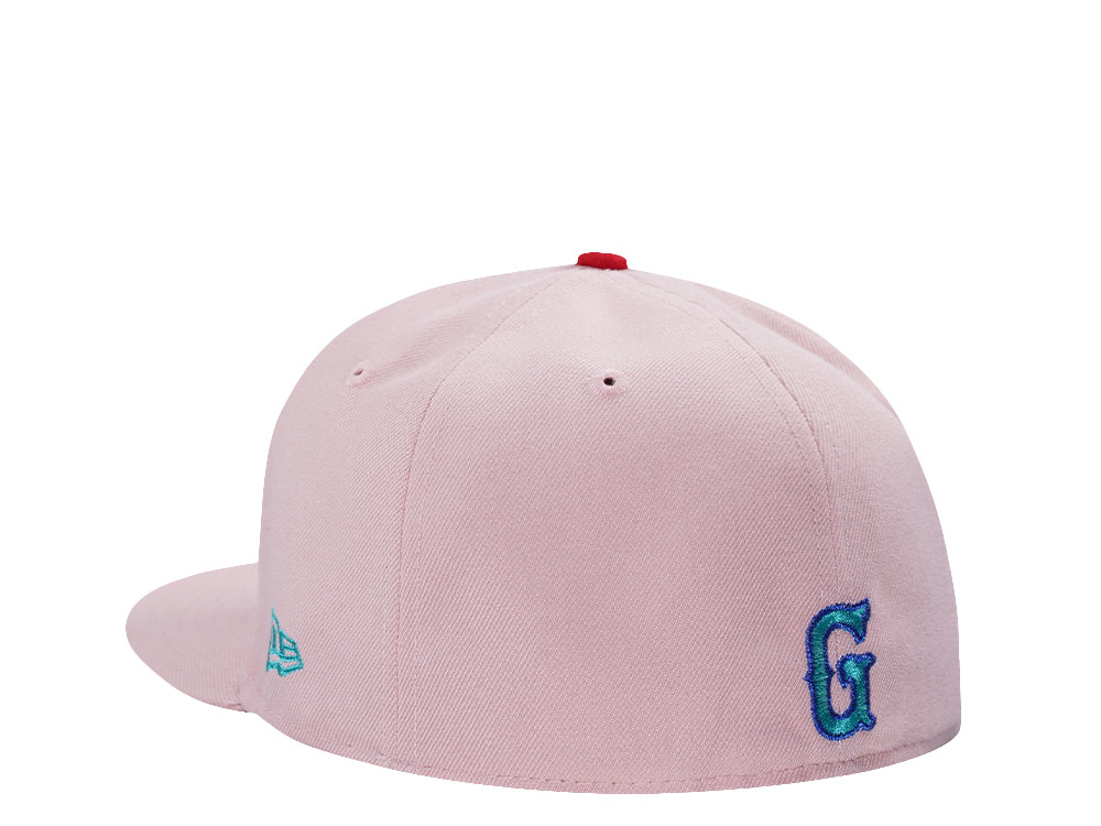 New Era Greenville Drive Pink Rouge Prime Edition 59Fifty Fitted Hat