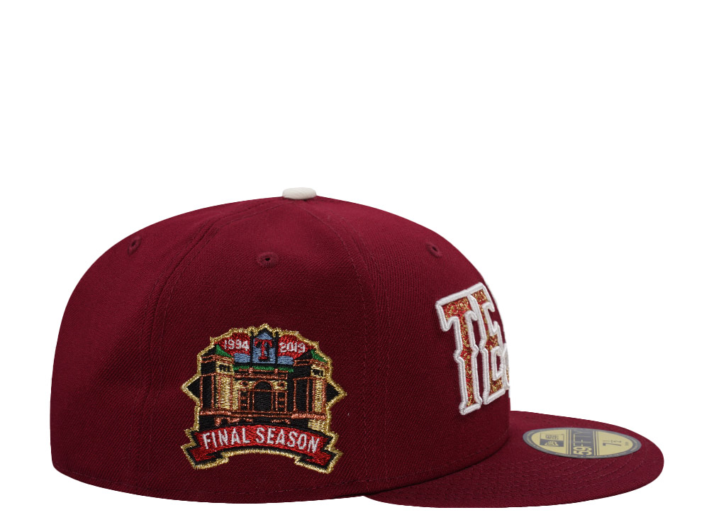 New Era Texas Rangers Card Maroon Prime Edition 59Fifty Fitted Hat