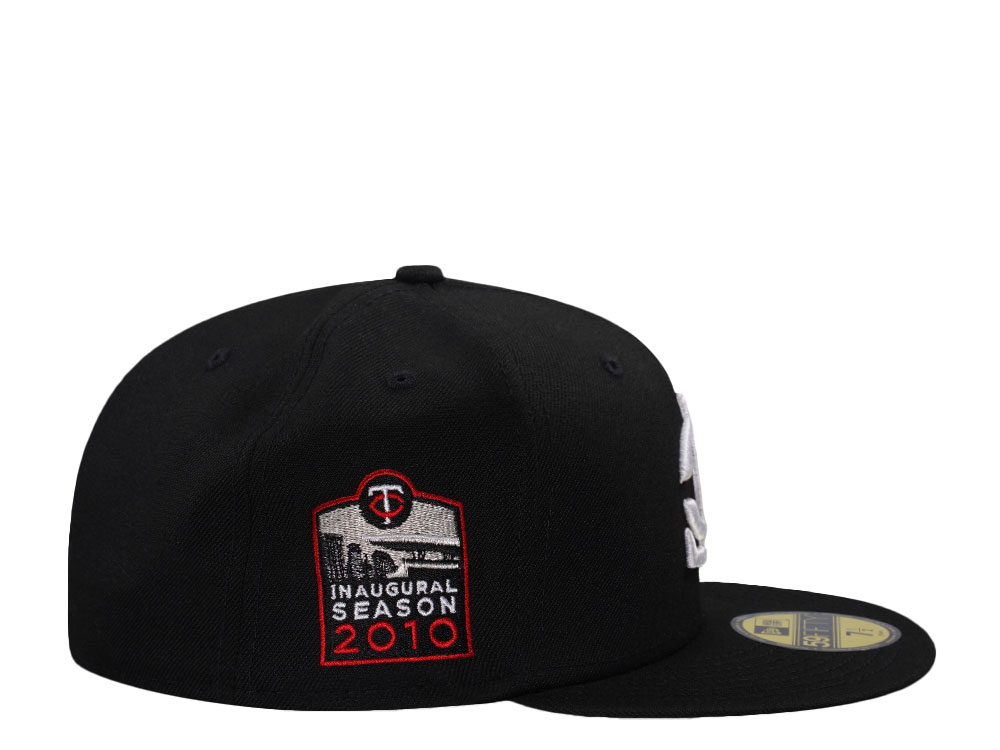 New Era Minnesota Twins Inaugural Season 2010 Black Prime Edition 59Fifty Fitted Hat