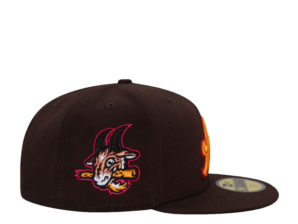 New Era Hartford Yard Goats Dunkin Park Roast Edition 59Fifty Fitted Hat
