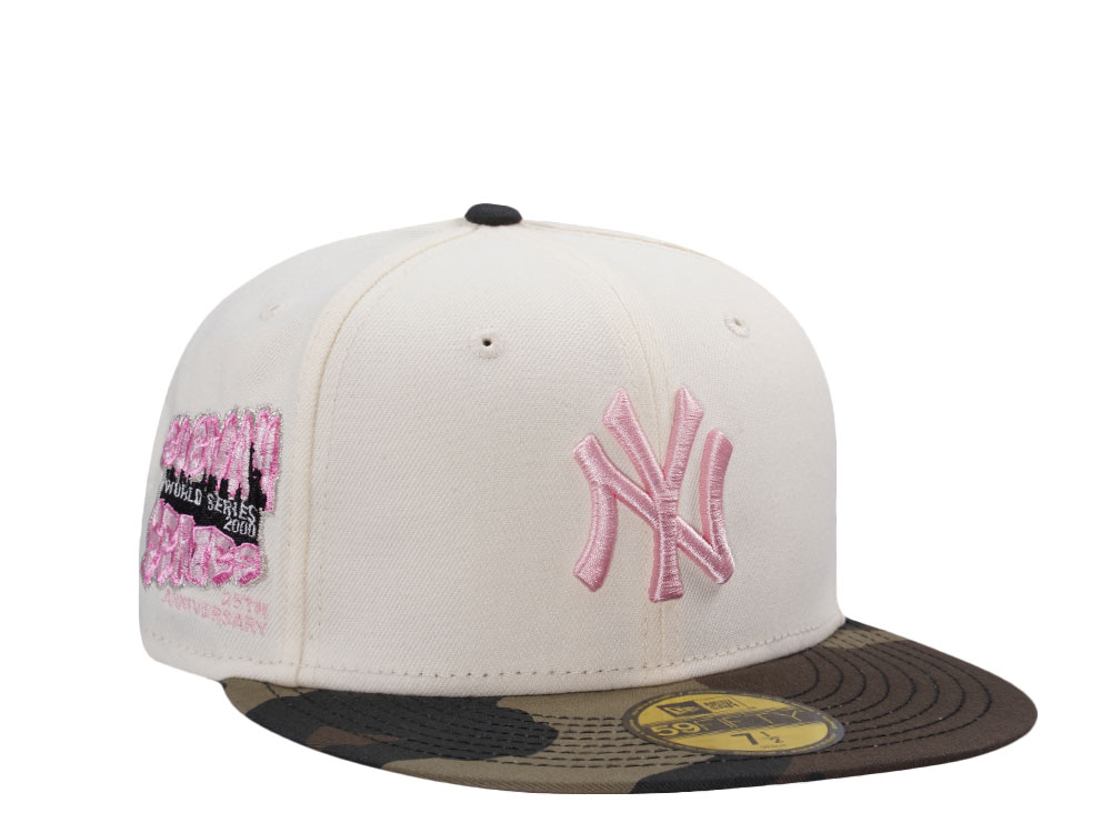 New Era New York Yankees World Series 2000 Chrome Two Tone Edition 59Fifty Fitted Hat