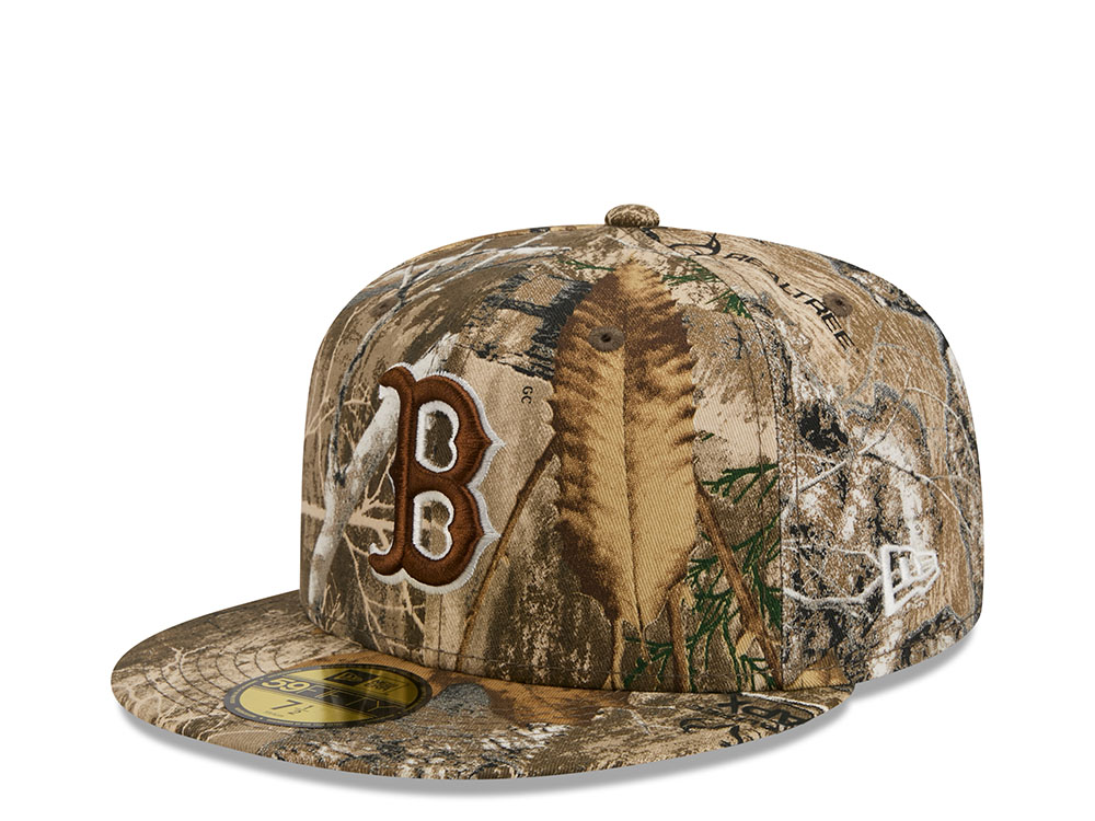 New Era Boston Red Sox Realtree Camo 59Fifty Fitted Hat