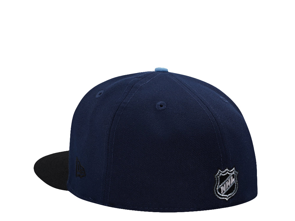New Era Minnesota Wild Winter Classic 2022 Ocean Blue Two Tone Edition 59Fifty Fitted Hat