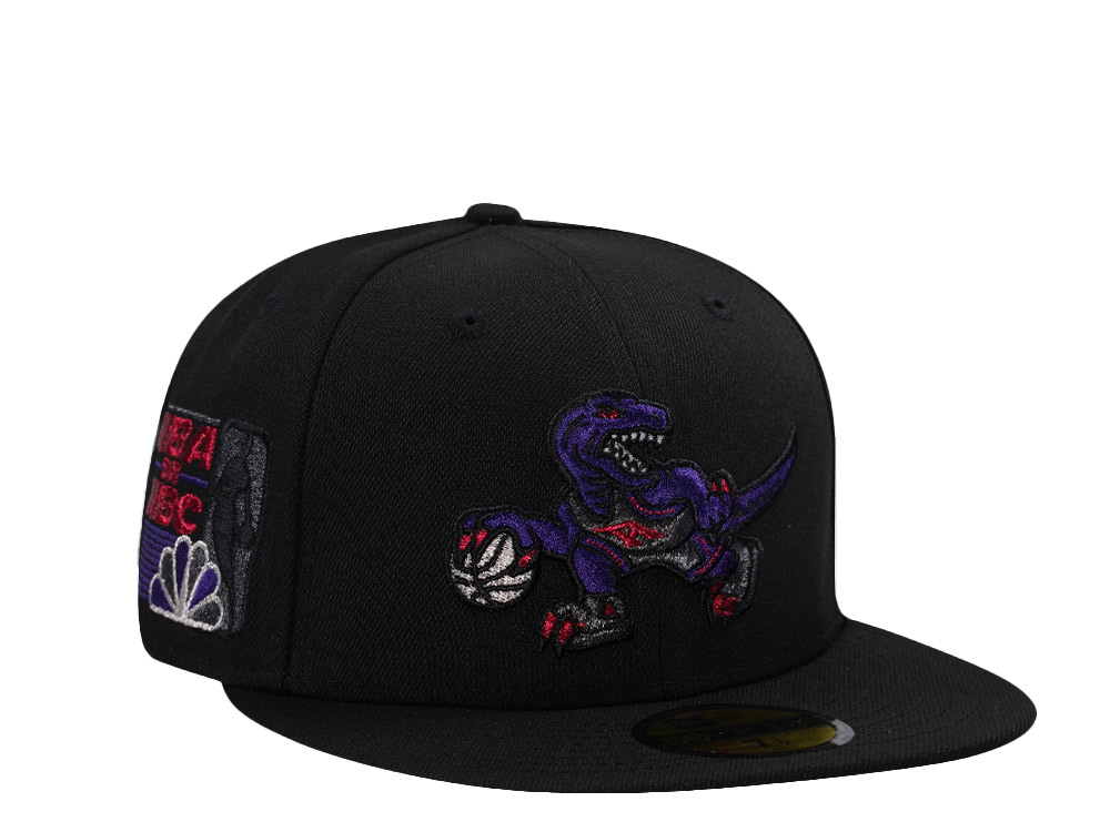 New Era Toronto Raptors NBA on NBC Black Prime Edition 59Fifty Fitted Hat