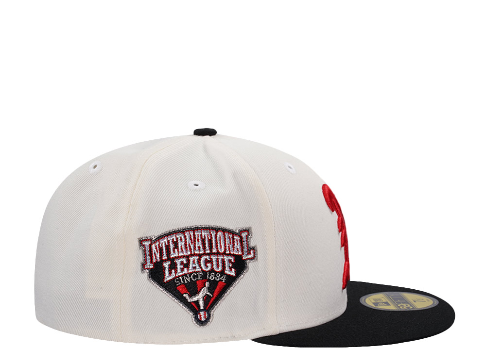 New Era Norfolk Tides International League Chrome Two Tone Horror Edition 59Fifty Fitted Hat