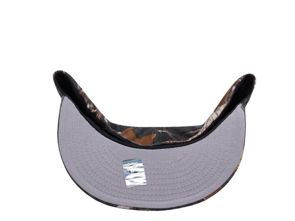 New Era Anaheim Ducks 25th Anniversary Black Realtree APX Prime Edition 59Fifty Fitted Hat