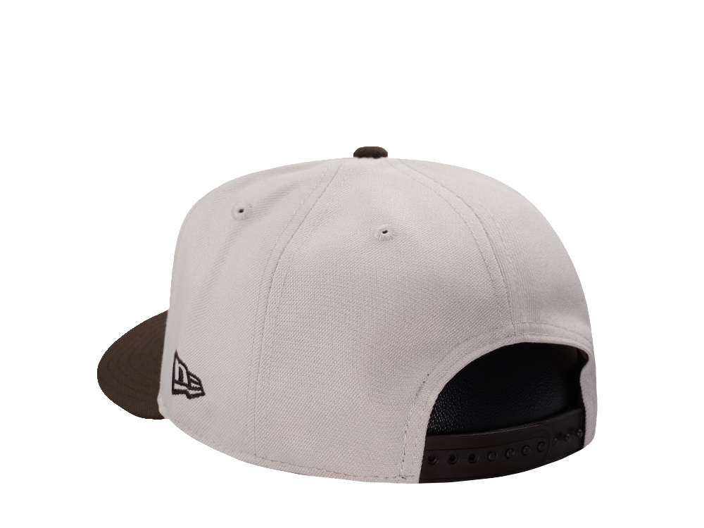 New Era Texas Rangers All Star Game 1995 Stone Two Tone Edition 9Fifty A Frame Snapback Hat