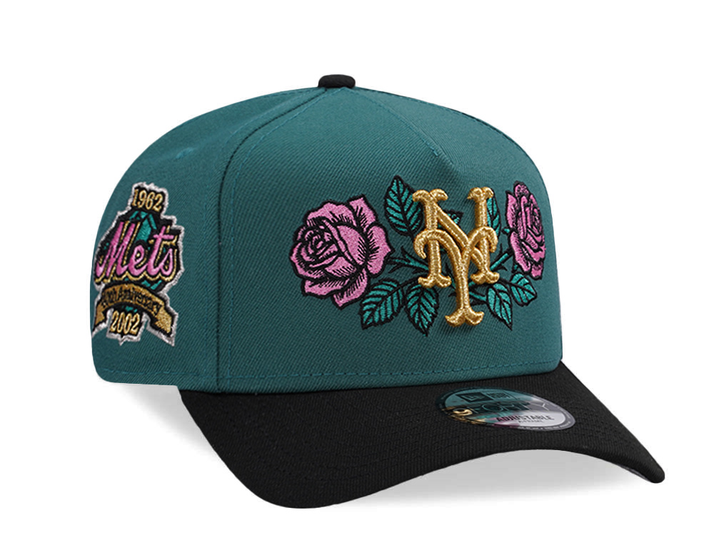 New Era New York Mets 40th Anniversary Rose Pine Two Tone Edition 9Forty A Frame Snapback Hat
