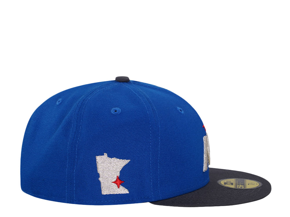 New Era Minnesota Twins Azure Silver Edition 59Fifty Fitted Hat