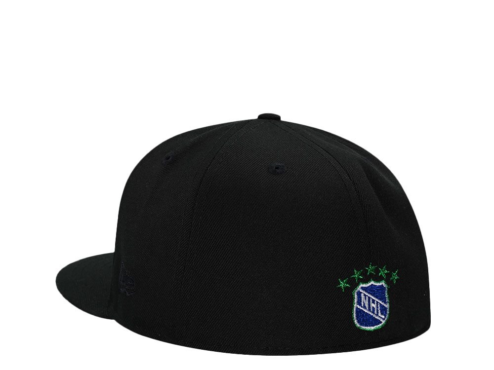 New Era Hartford Whalers Black Throwback Edition 59Fifty Fitted Hat