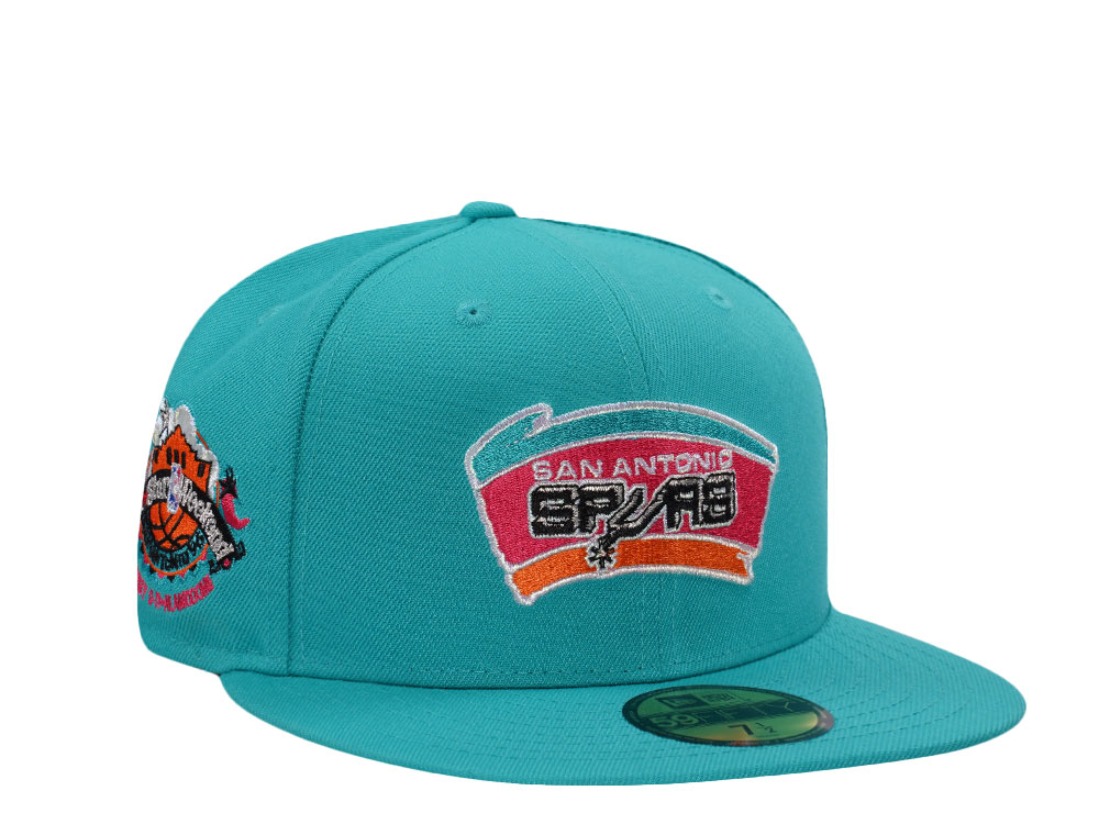 New Era San Antonio Spurs All Star Weekend Teal Prime Edition 59Fifty Fitted Hat
