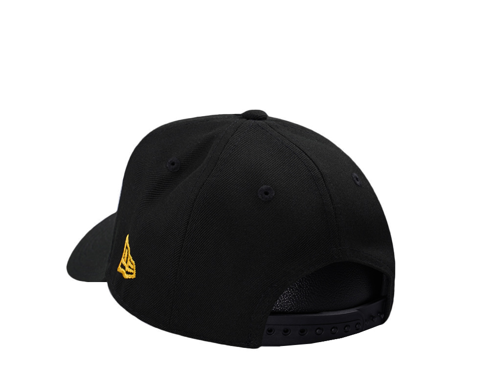 New Era Pittsburgh Pirates Black Prime Edition 9Forty A Frame Snapback Hat