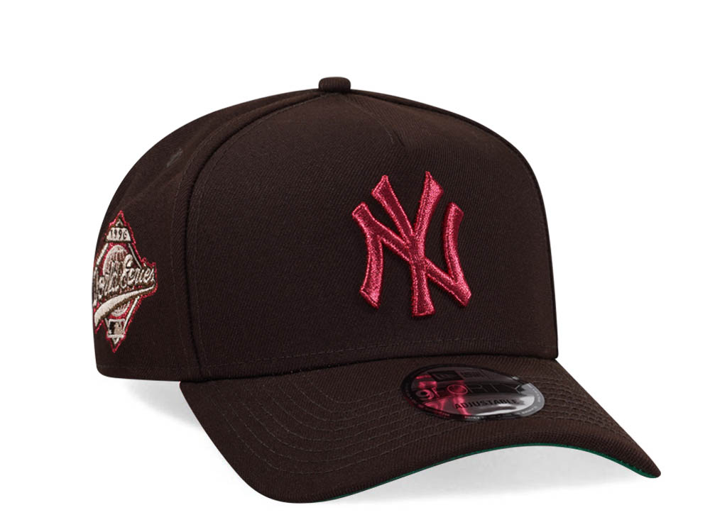 New Era New York Yankees World Series 1996 Burnt Metallic Edition 9Forty A Frame Snapback Hat