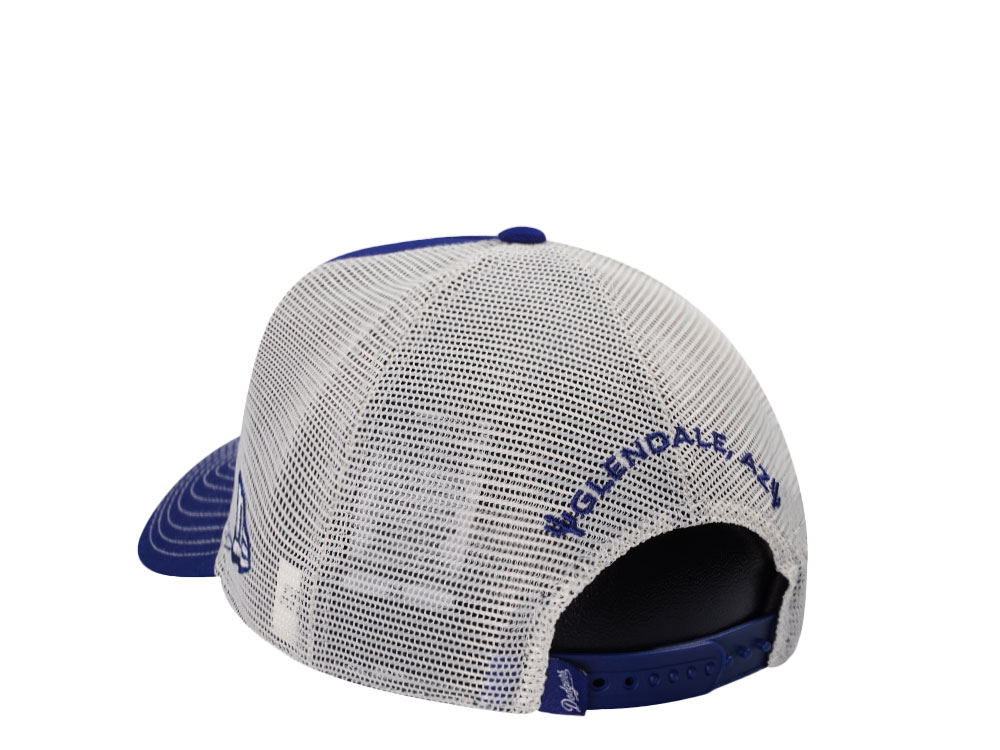 New Era Los Angeles Dodgers M Patch 9Forty A Frame Trucker Snapback Hat