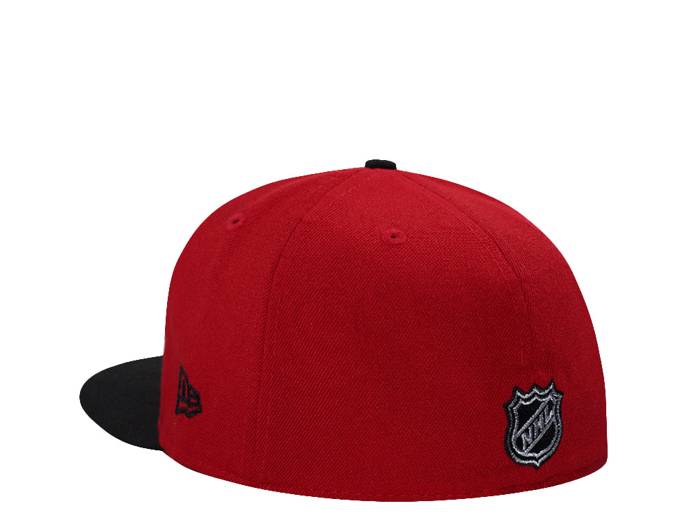New Era Chicago Blackhawks All Star Game 1991 Scarlet Two Tone Edition 59Fifty Fitted Hat
