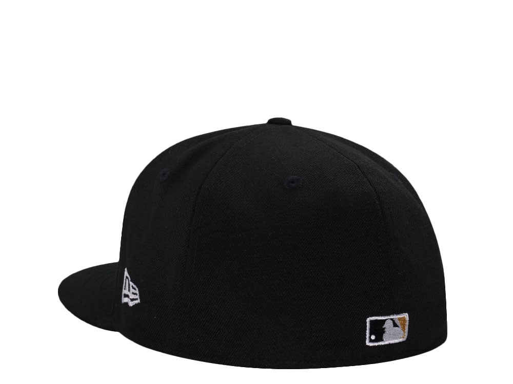 New Era Los Angeles Dodgers Old Script Skull Black Prime Edition 59Fifty Fitted Hat