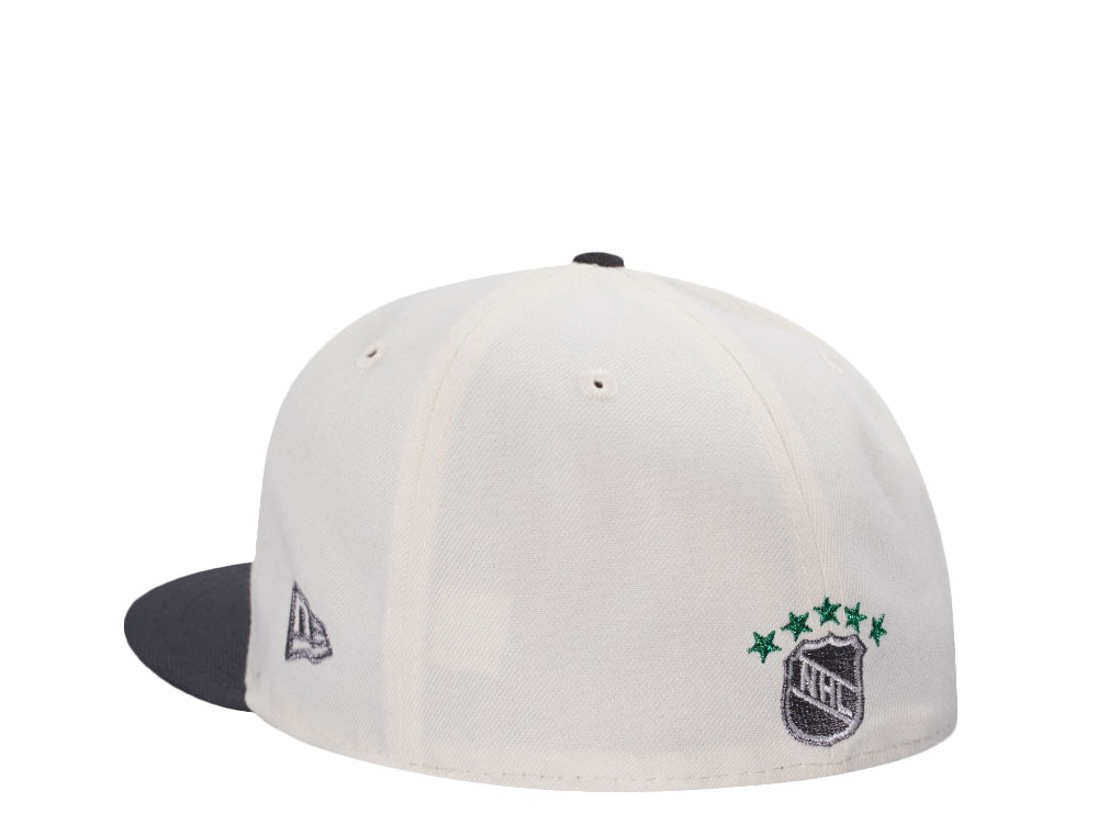 New Era Dallas Stars 10th Anniversary Chrome Two Tone Edition 59Fifty Fitted Hat