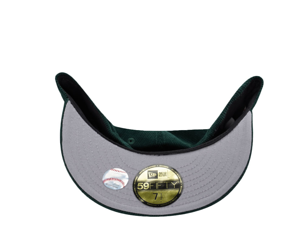 New Era Detroit Tigers 40th Anniversary Green Corduroy Prime Edition 59Fifty Fitted Hat