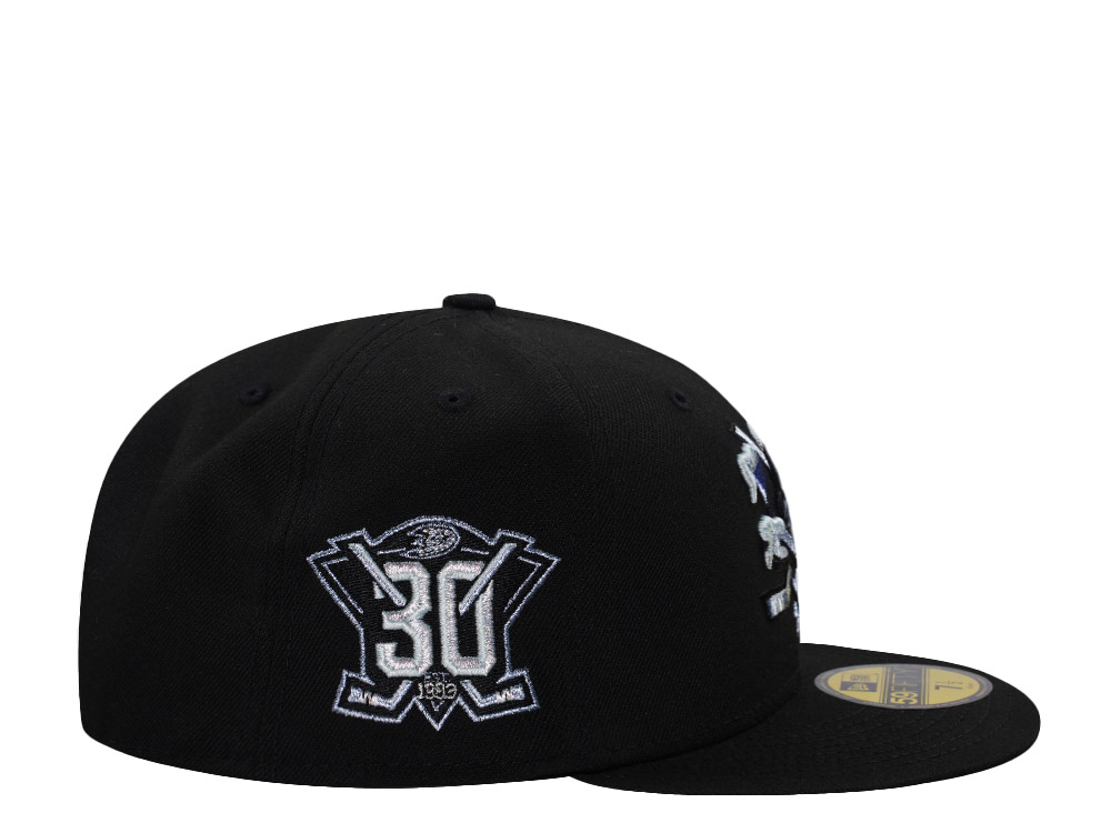 PRE-ORDER New Era Anaheim Ducks 30th Anniversary Frozen Tundra Edition 59Fifty Fitted Hat