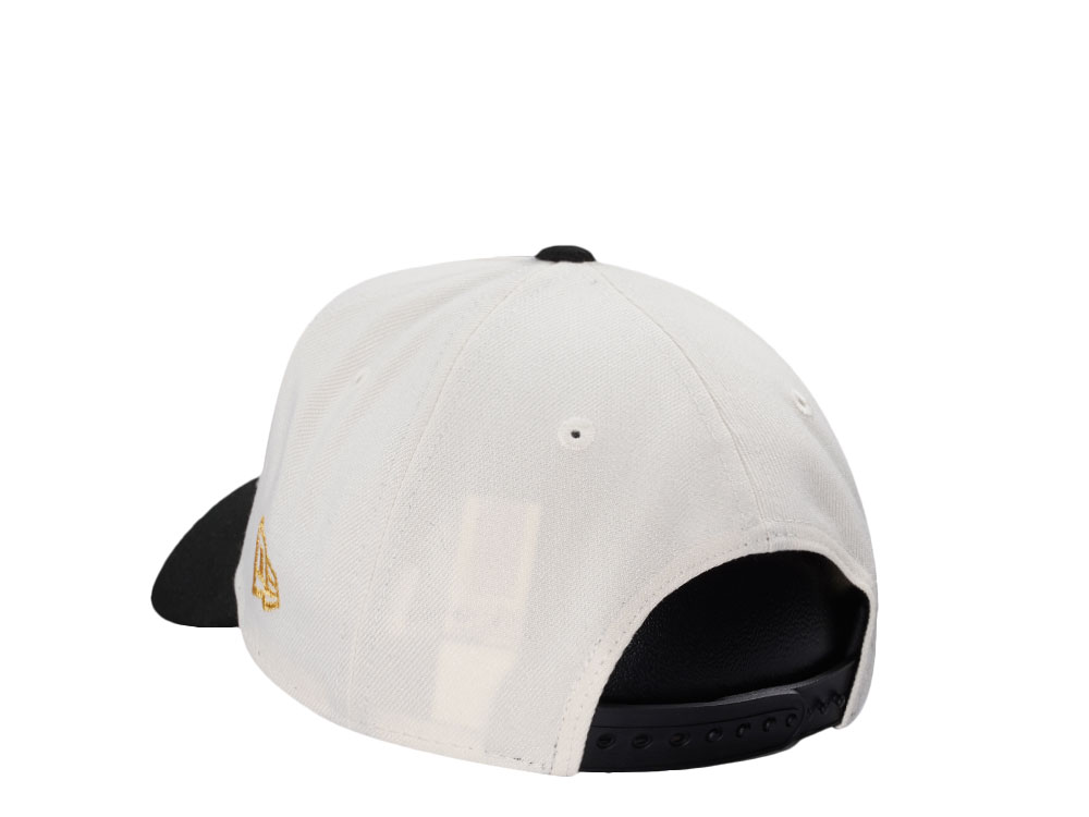 New Era Los Angeles Dodgers 40th Anniversary Metallic Chrome Two Tone Edition 9Forty A Frame Snapback Hat