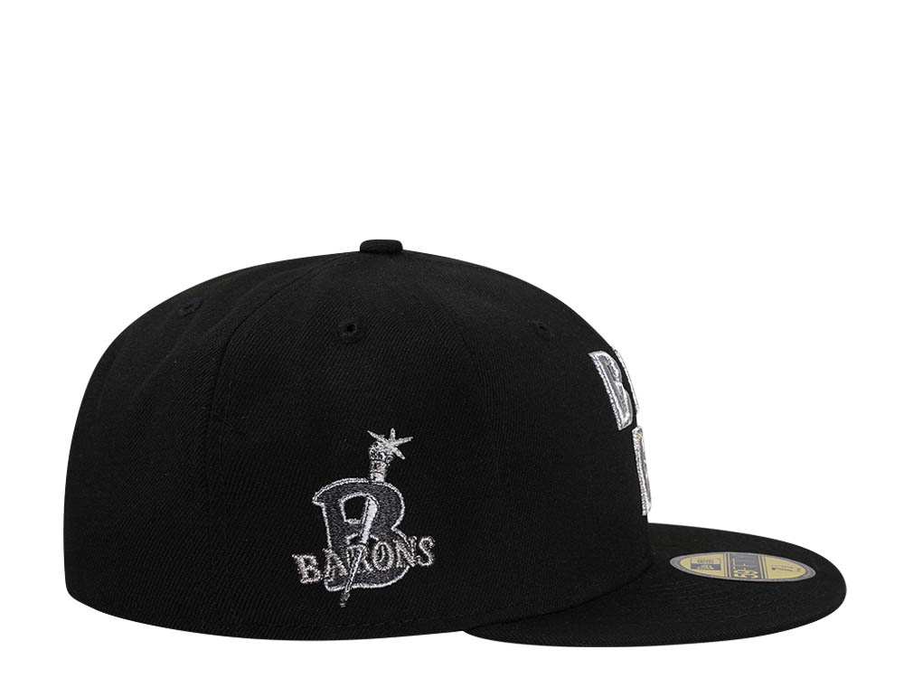 New Era Birminigham Black Barons Silver Edition 59Fifty Fitted Hat