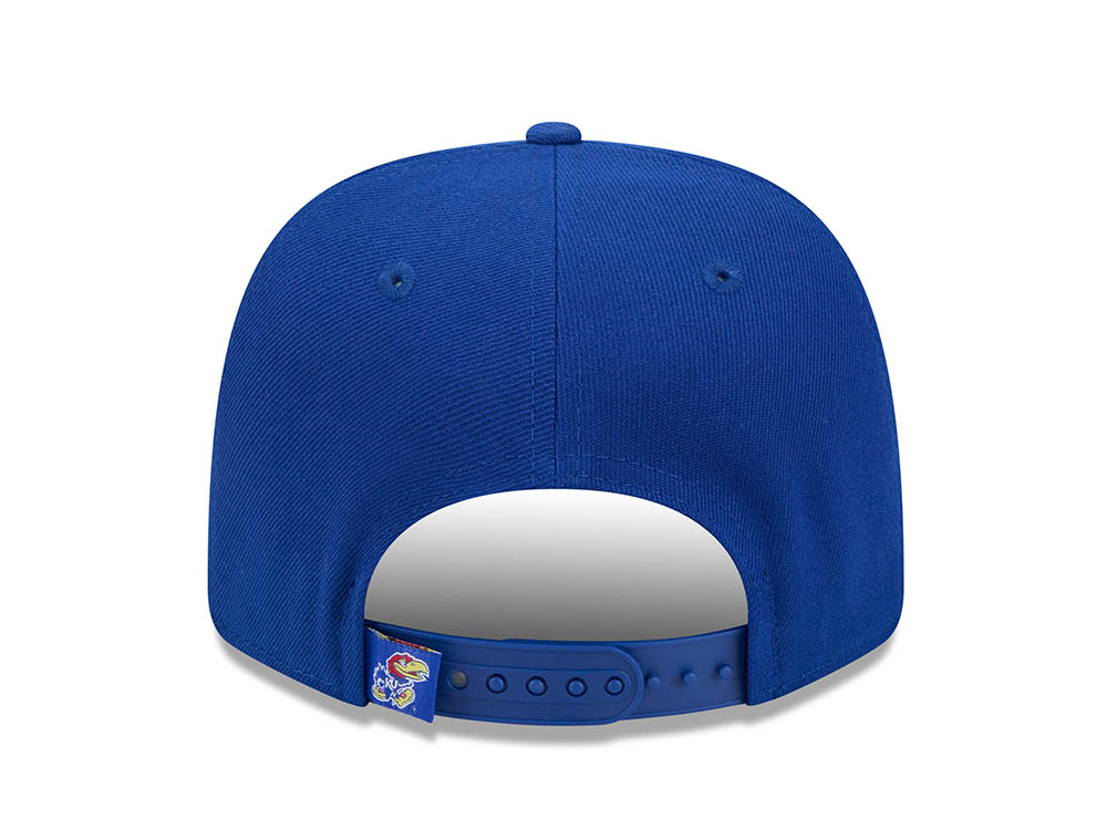 New Era Kansas Jayhawks Blue 9Seventy Stretch Snapback Hat