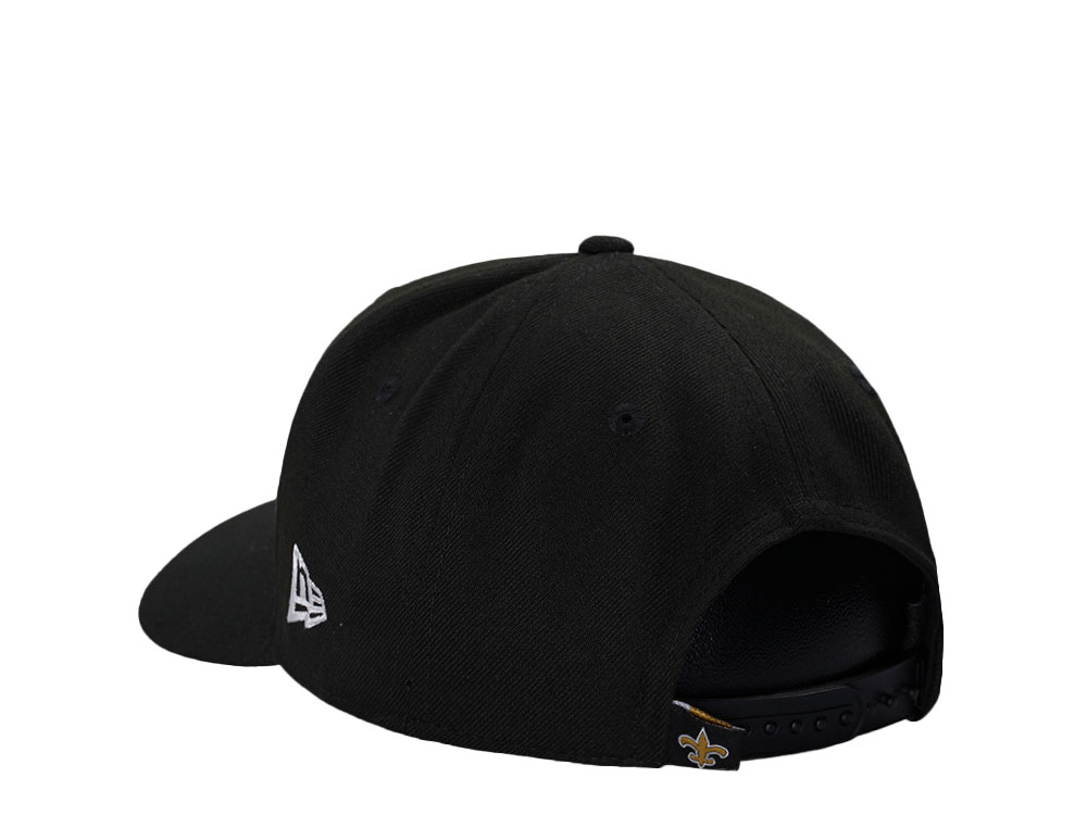 New Era New Orleans Saints Black Classic Edition 9Seventy Stretch Snapback Hat