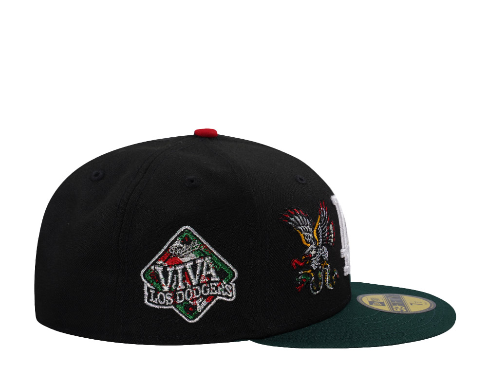New Era Los Angeles Dodgers Viva Eagle Black Two Tone Edition 59Fifty Fitted Hat