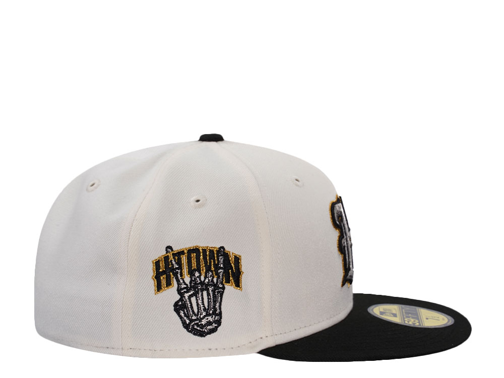 New Era Houston Texans H Town Chrome Two Tone Edition 59Fifty Fitted Hat