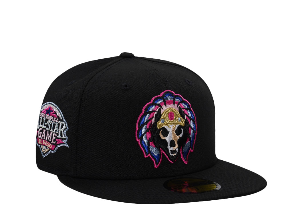 New Era El Paso Chihuahuas All Star Game 2019 Pink Black Prime Edition 59Fifty Fitted Hat