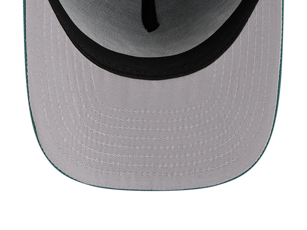New Era Philadelphia Eagles Local Play Green 9Fifty A Frame Snapback Hat