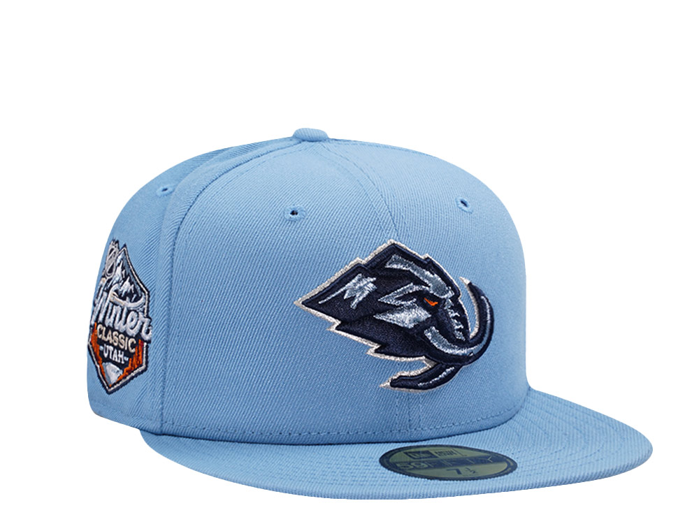 New Era Utah Mammoth Winter Classics 2026 Sky Blue Prime Edition 59Fifty Fitted Hat